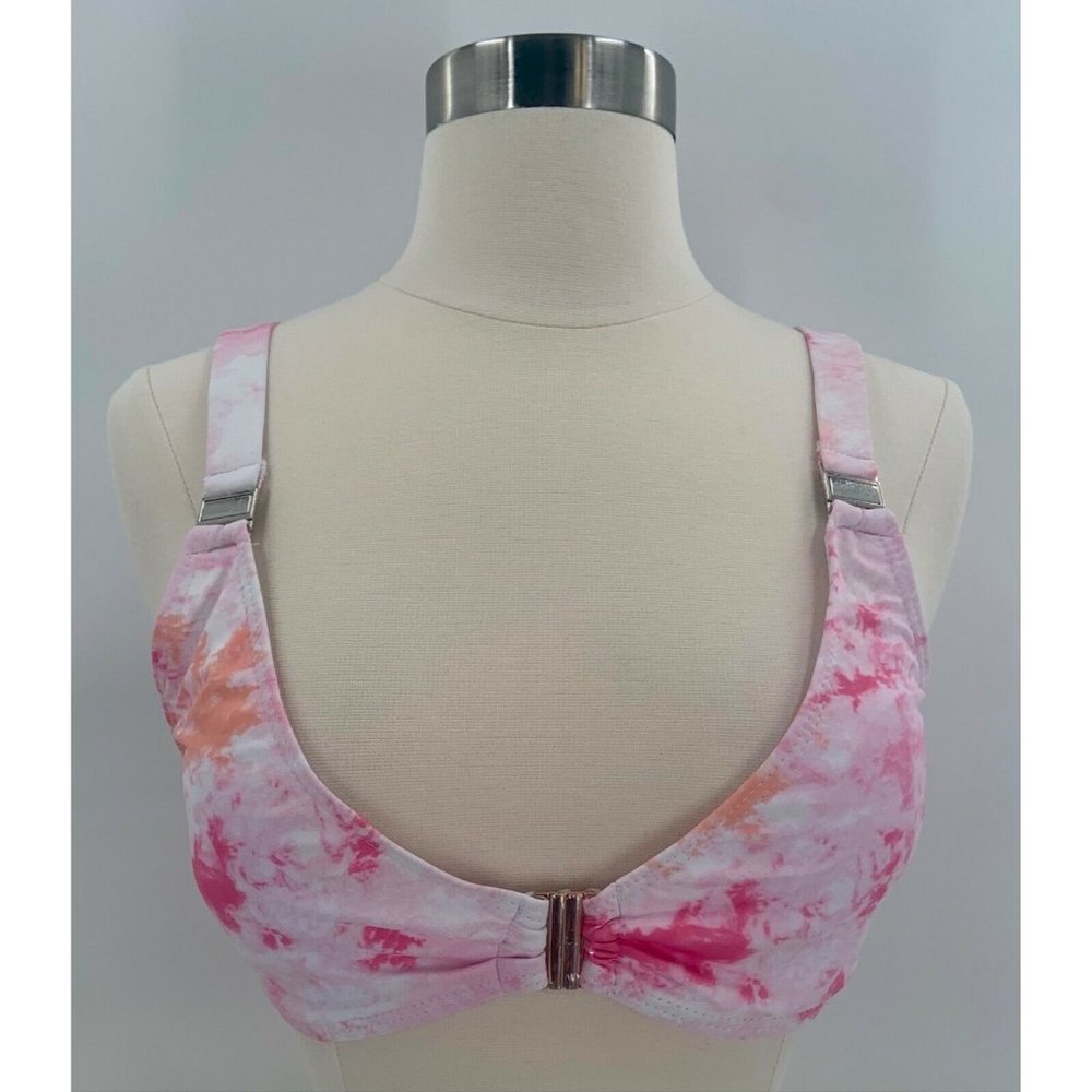 Shein Allover Graphic Tie Dye High Waisted Bikini